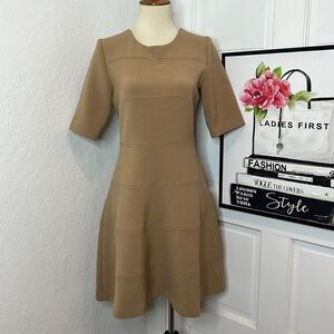 NWT Paul & Joe Sister Beige Sirene Dress Size 38/M/6US